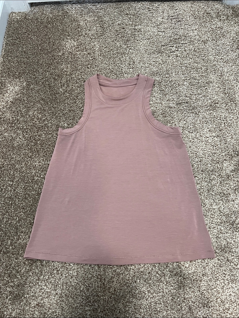 lululemon athletica Sleeveless A-Line Tank in Mauve Pink
